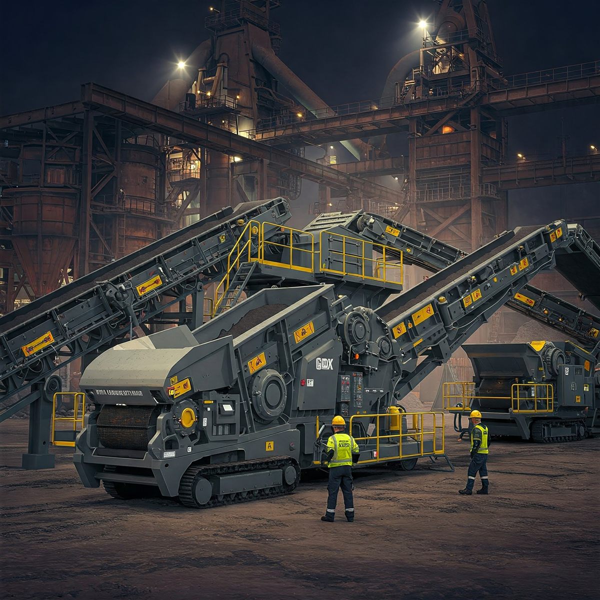 Industrial equipment for cement plants steel mills and mining operations